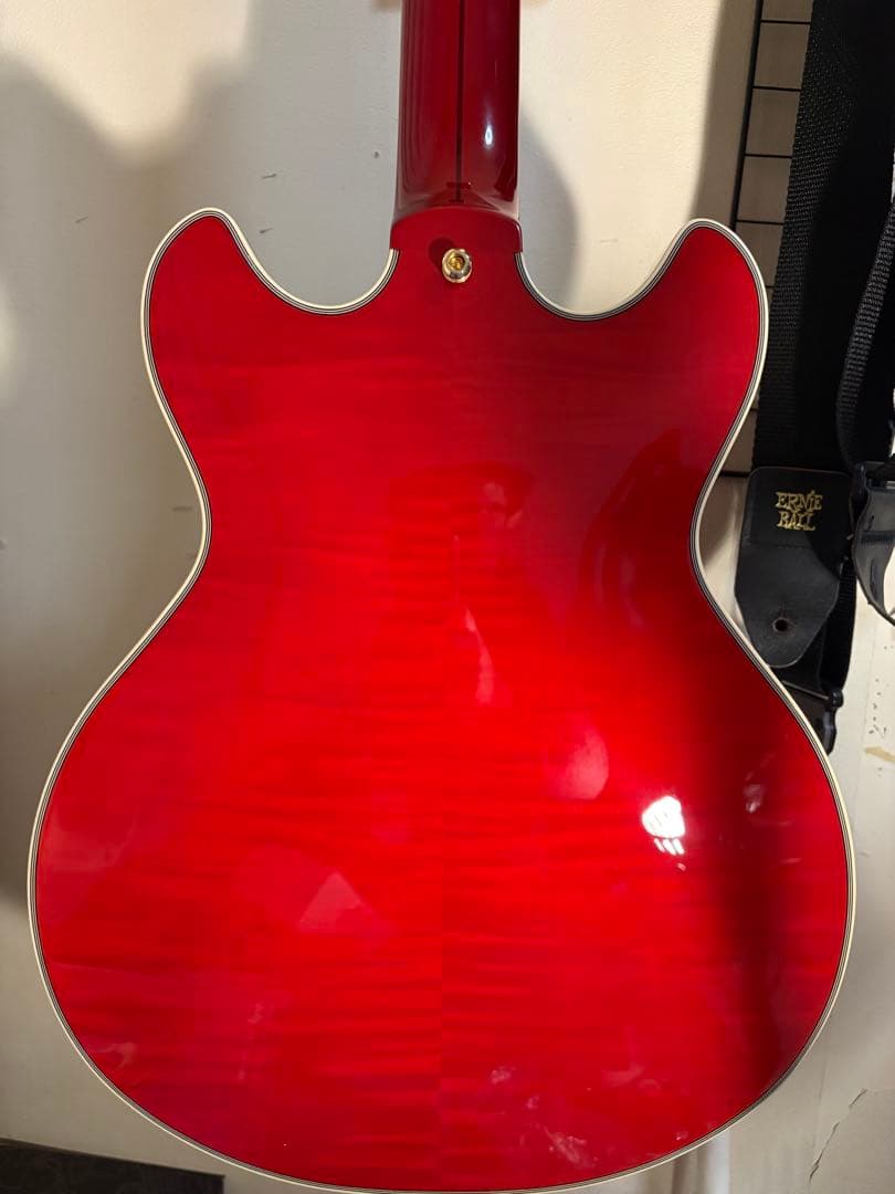 ギター D'Angelico Excel Mini DC, Trans Cherry