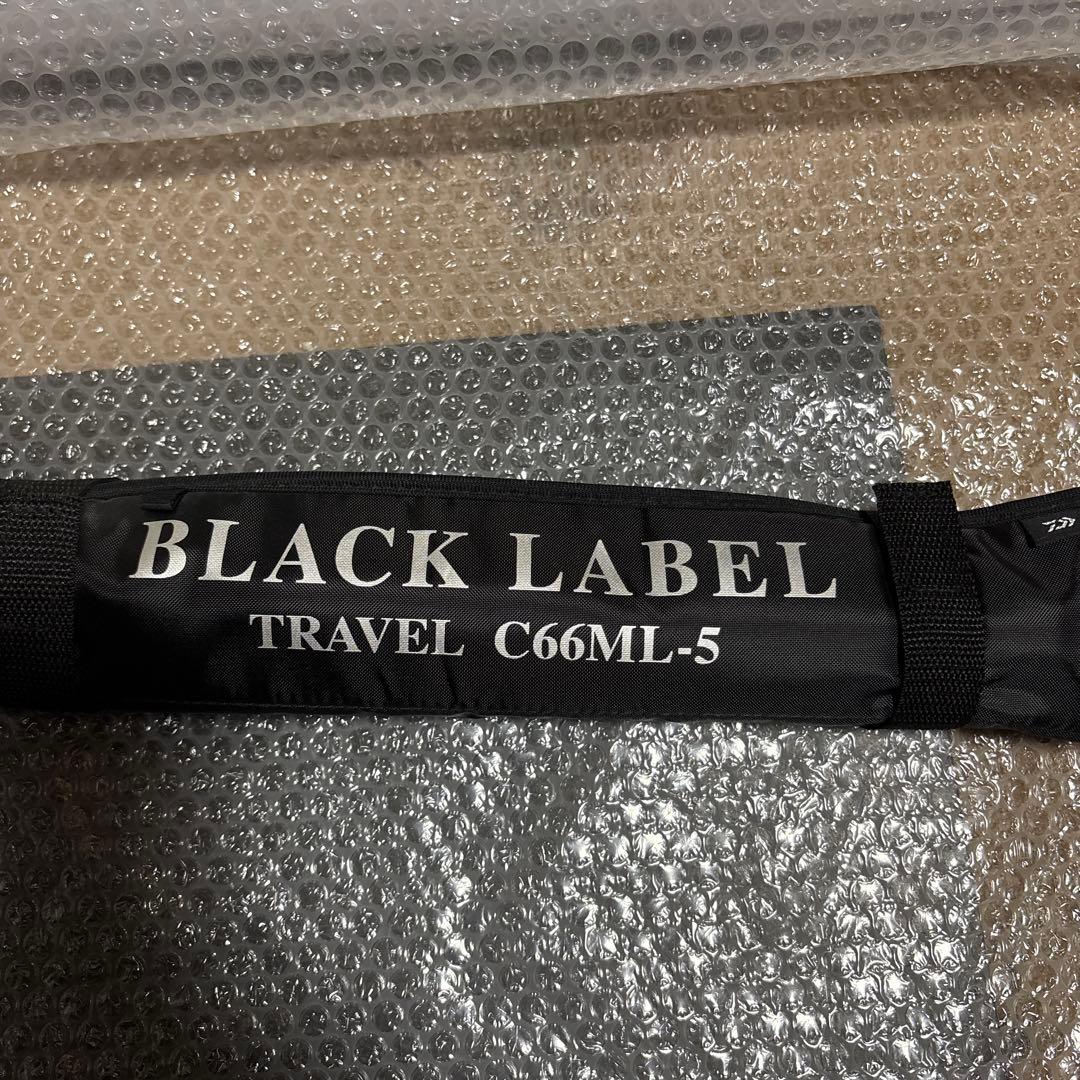 ロッド DAIWA BLACK LABEL TRAVEL C66ML-5