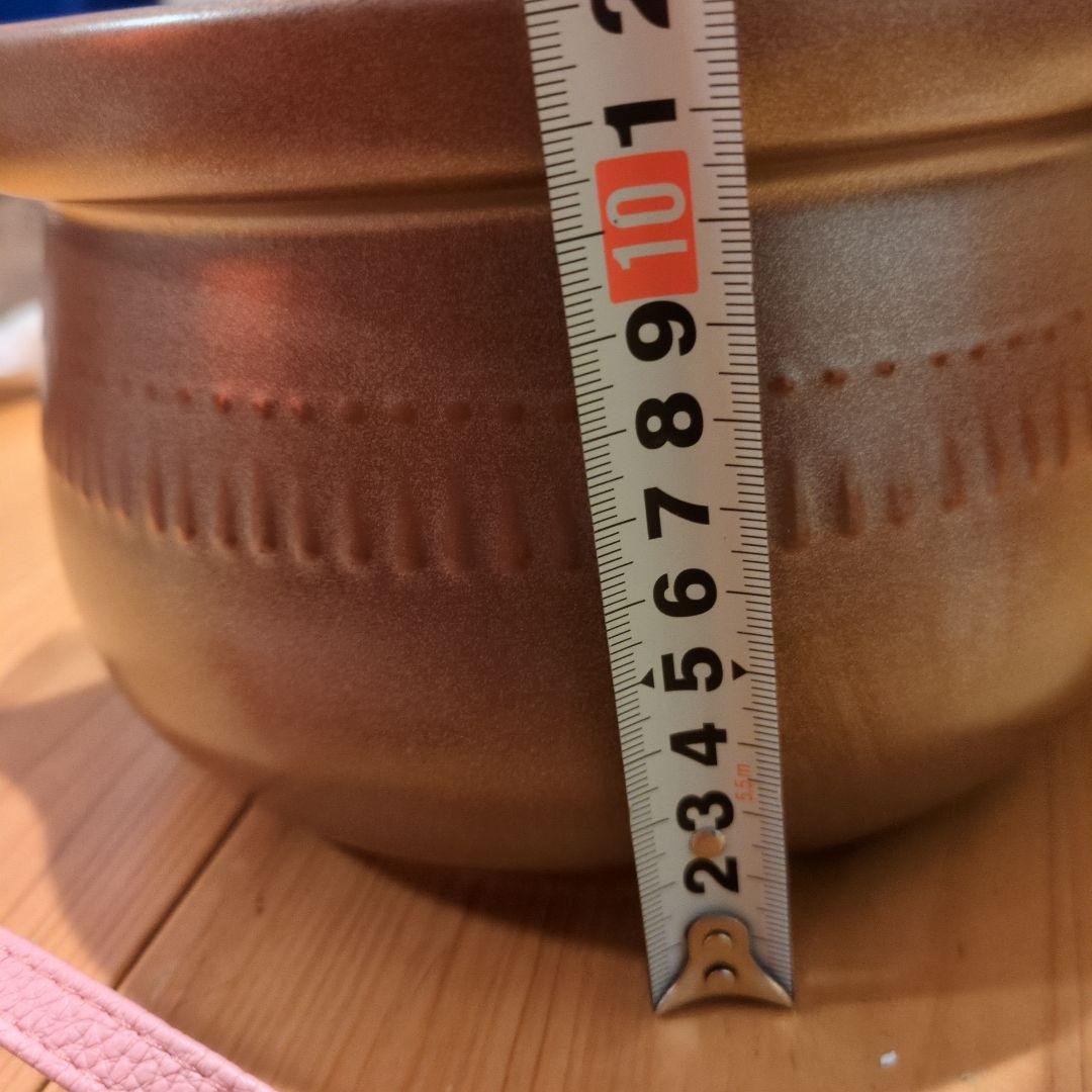 ウィルセラム 両手鍋 直径約20cm ブラウン　2点