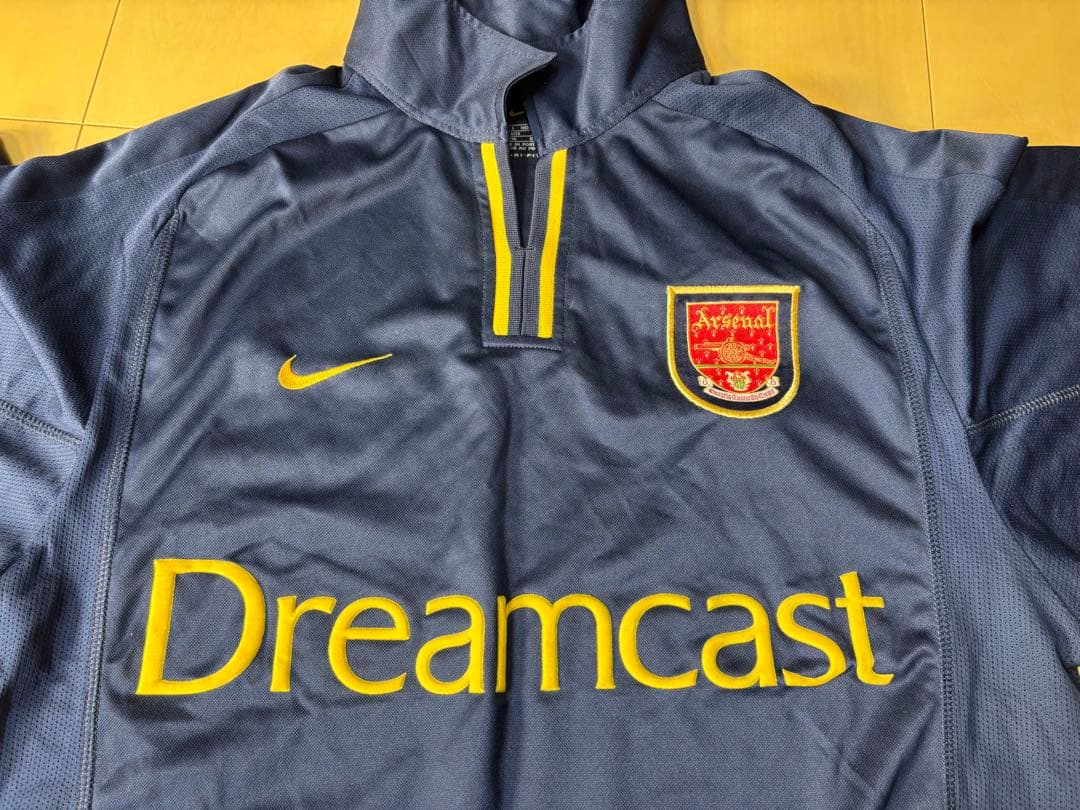 【中古】サッカーユニフォーム　アーセナル　arsenal アウェイユニフォーム