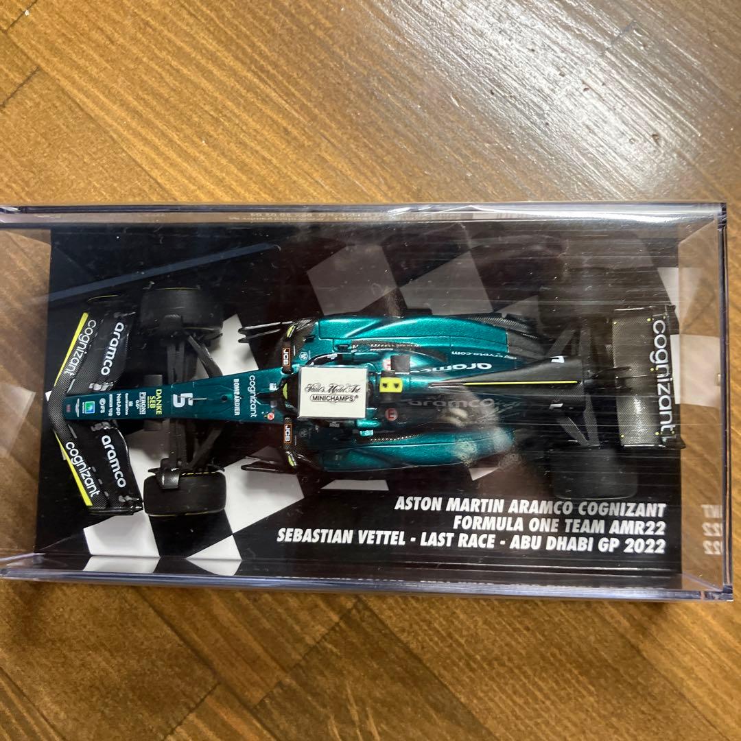 1/43 2022 セバスチャン・ベッテル　アブダビGP ラストラン