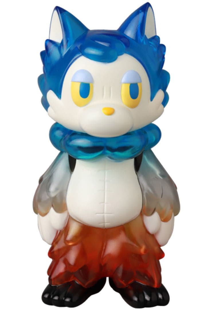 ★良個体・新品・送料込★あらいきりこ おおかみくん 夜あけ ソフビ フィギュア