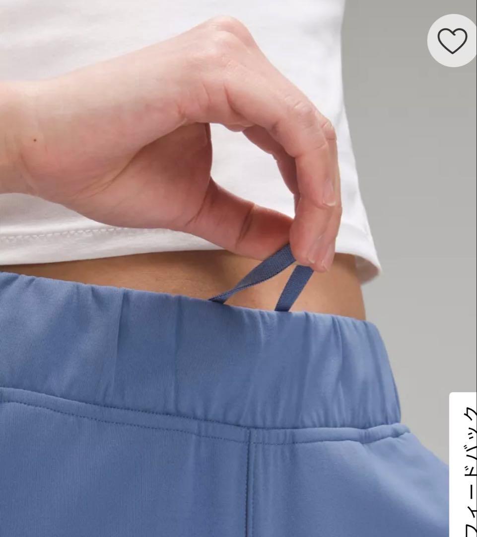 Lululemon スリムフィット プルオンミッドライズパンツアジアフィット