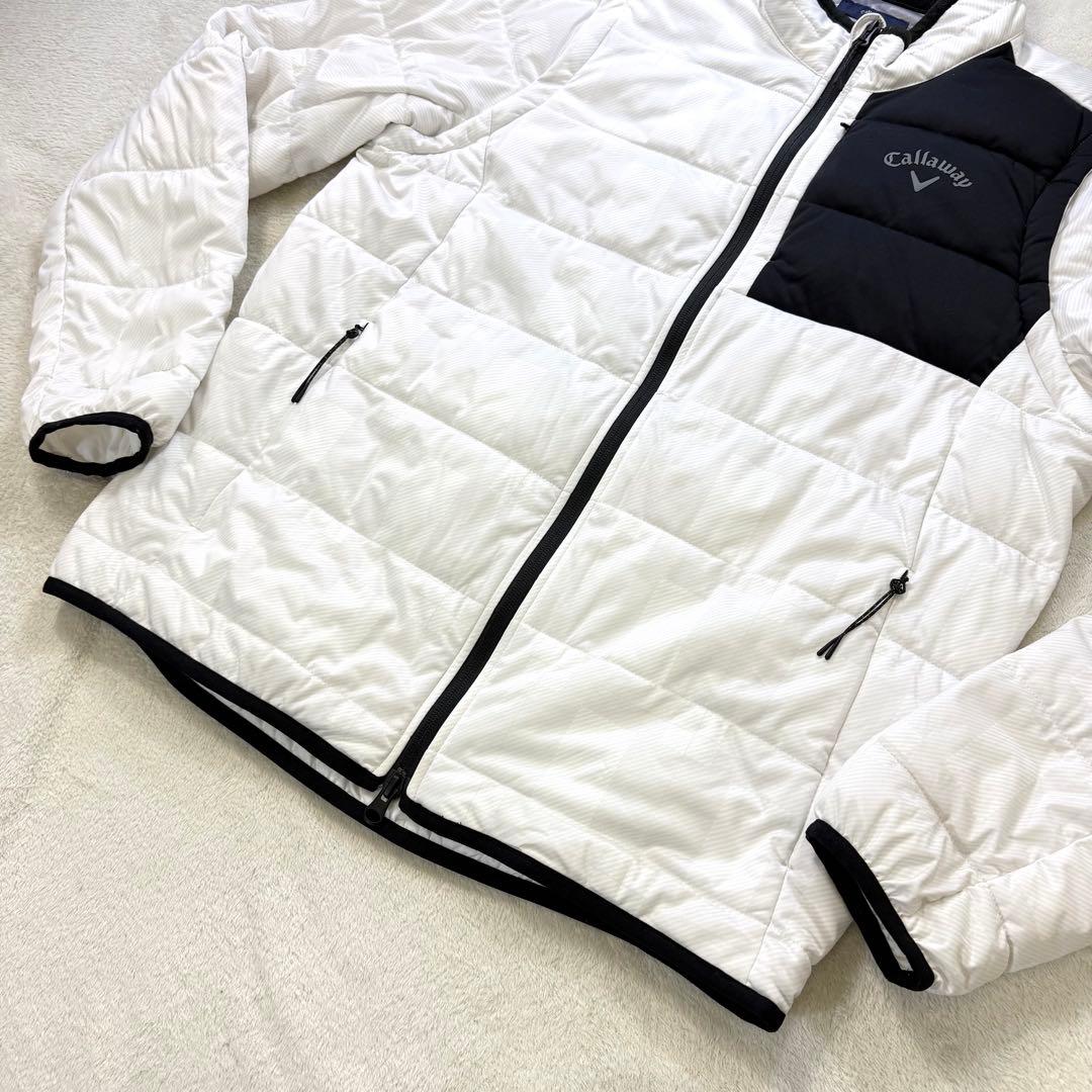 Callaway 2way 高機能 キルティング 中綿ゴルフブルゾンジャケットL