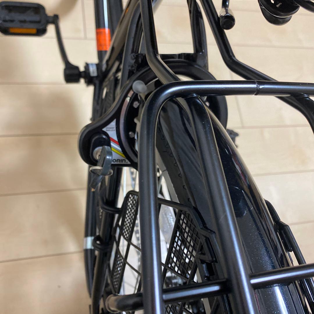 新品　自転車本体　オールブラック　（沖縄限定）