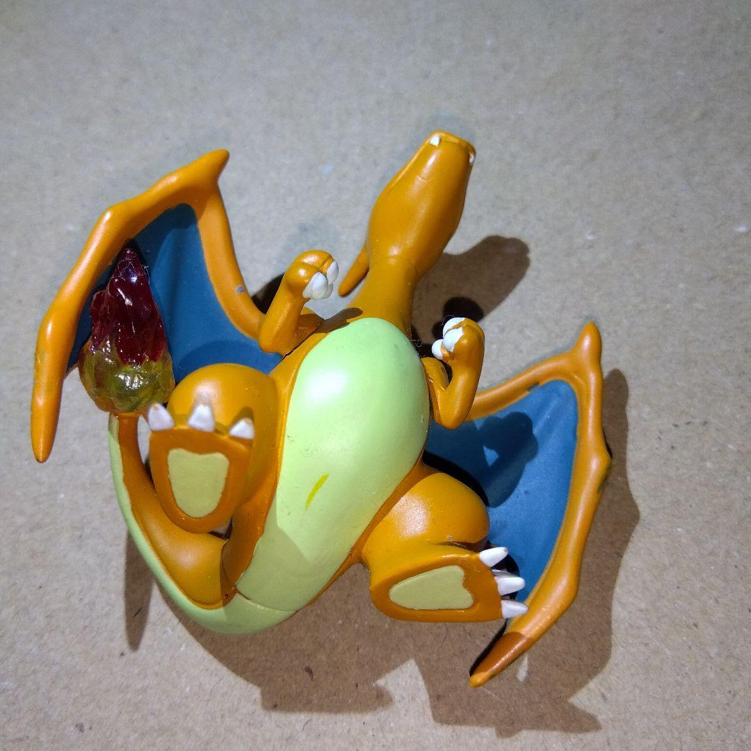 ポケットモンスター　立体ポケモン図鑑　リザードン　進化系セット　ジャンク