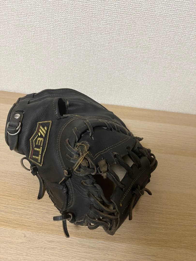 ZETT プロステイタス　硬式用　キャッチャーミット　袋ケース付き