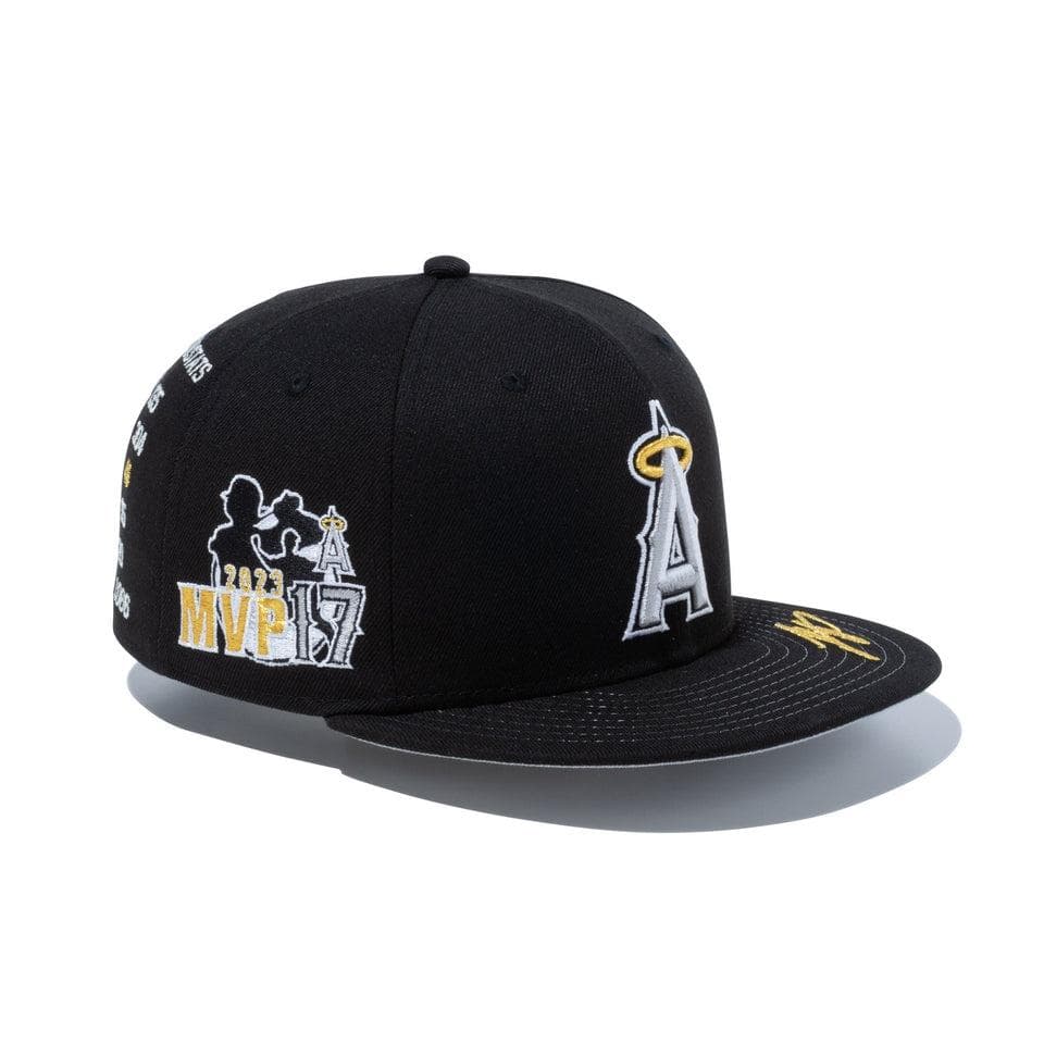 【7 3/8】NEWERA 大谷翔平 ホームラン王&MVP メモリアルキャップ
