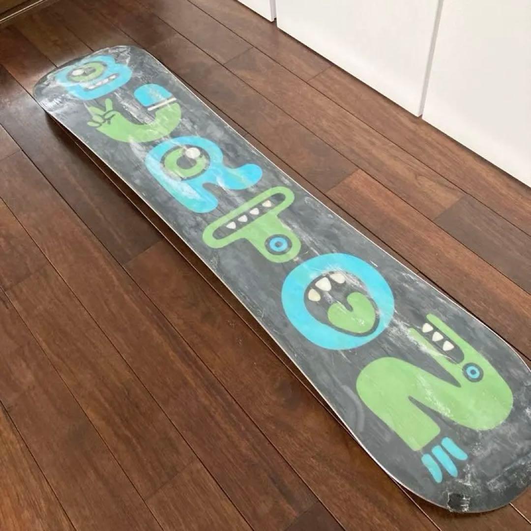 BURTONチョッパー125スノーボード 板 オフトレ用 エッジダリング済