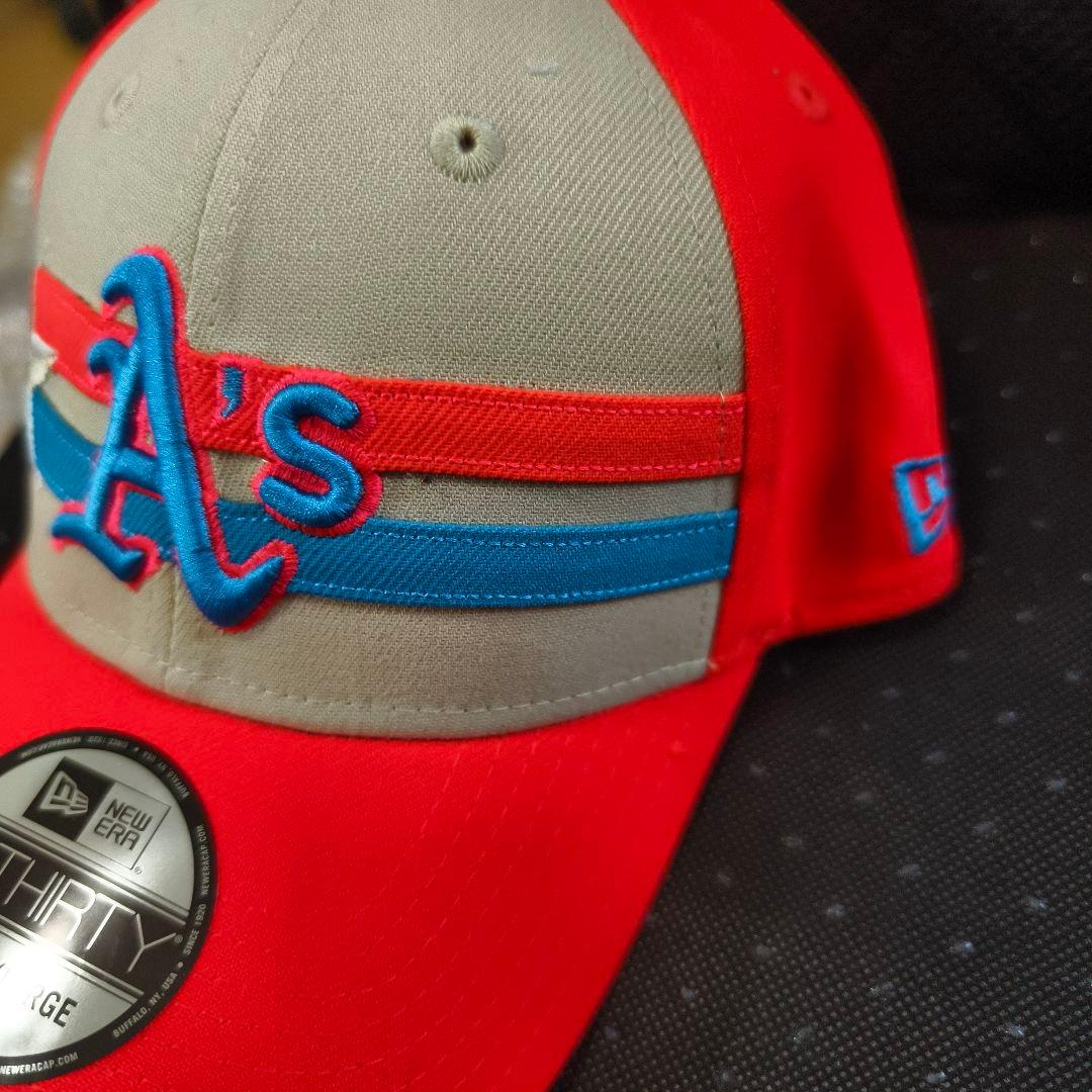 MLB オールスター アスレチックス キャップ　New Era 39THIRTY