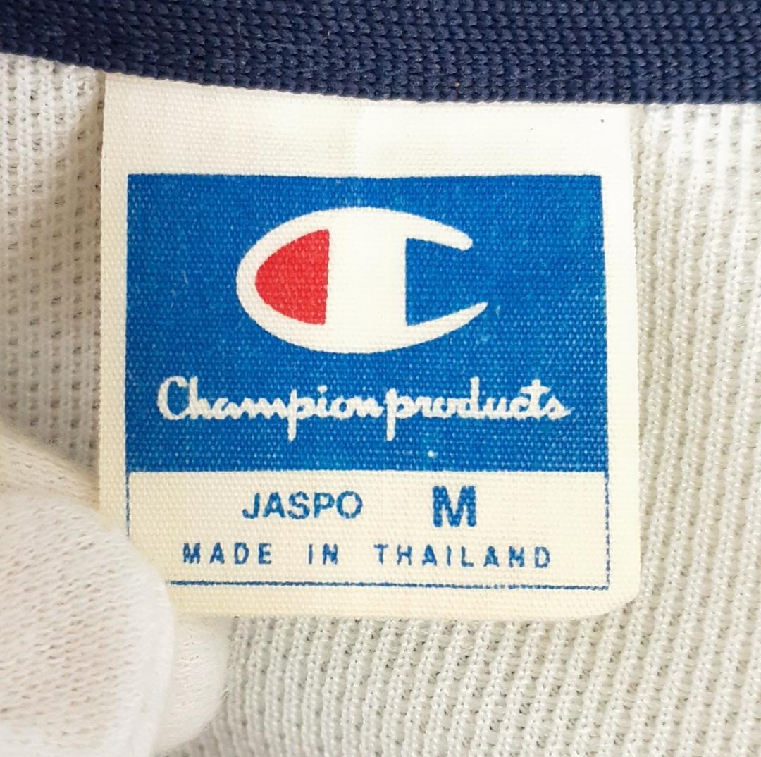90s△Champion チャンピオン ジャージセット 紺 バックプリント M