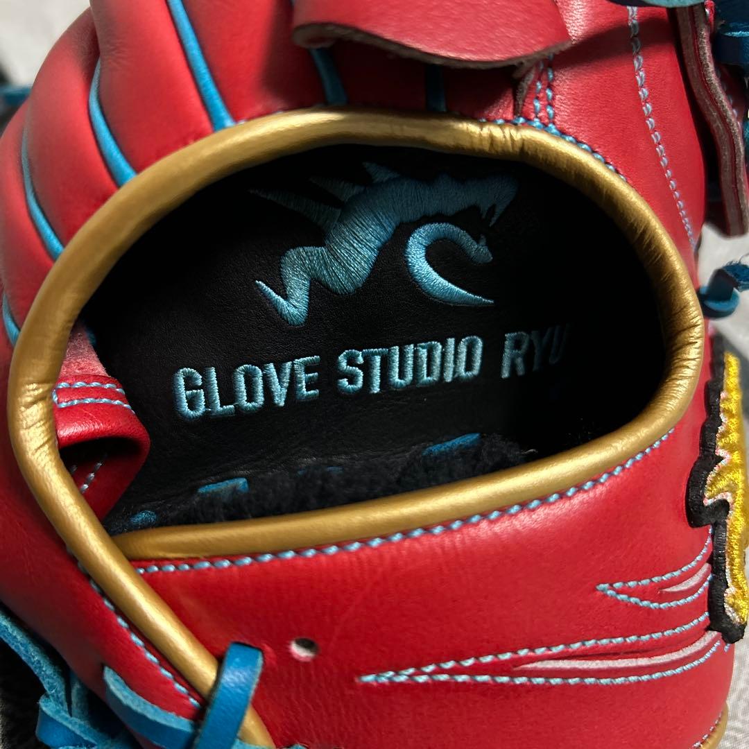 GLOVE STUDIO RY 硬式グローブ レッド
