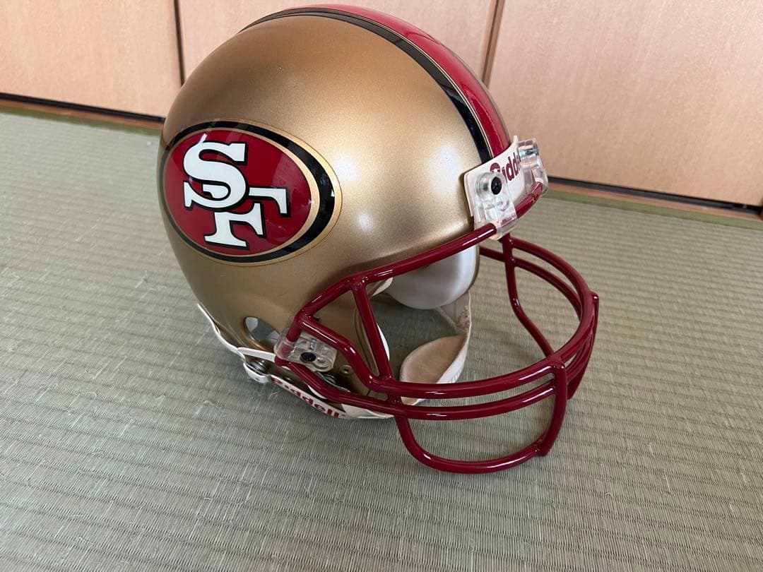 San Francisco 49ers Riddell ヘルメット　プロライン