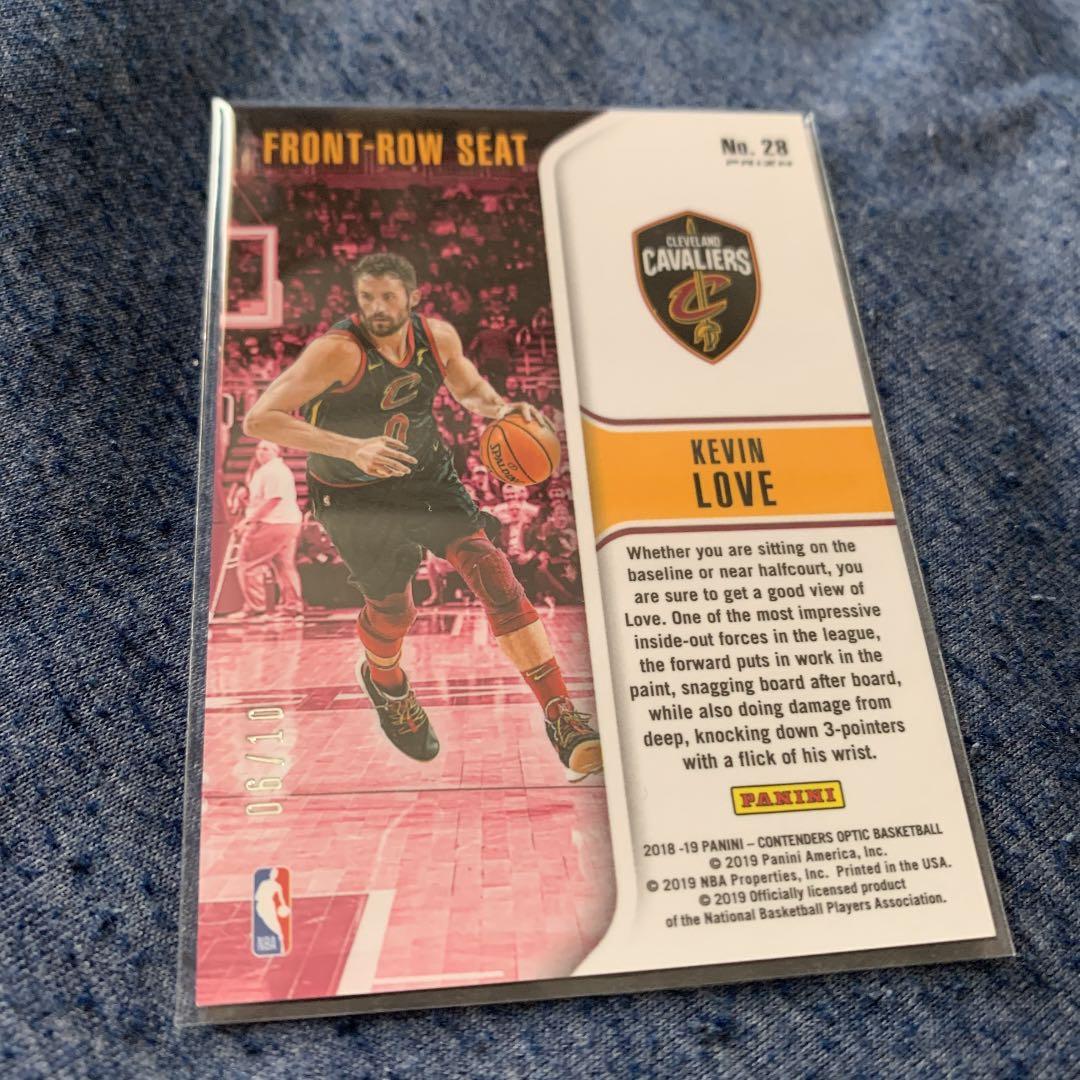 スポーツ選手 Kevin Love Contenders Optic Gold SP