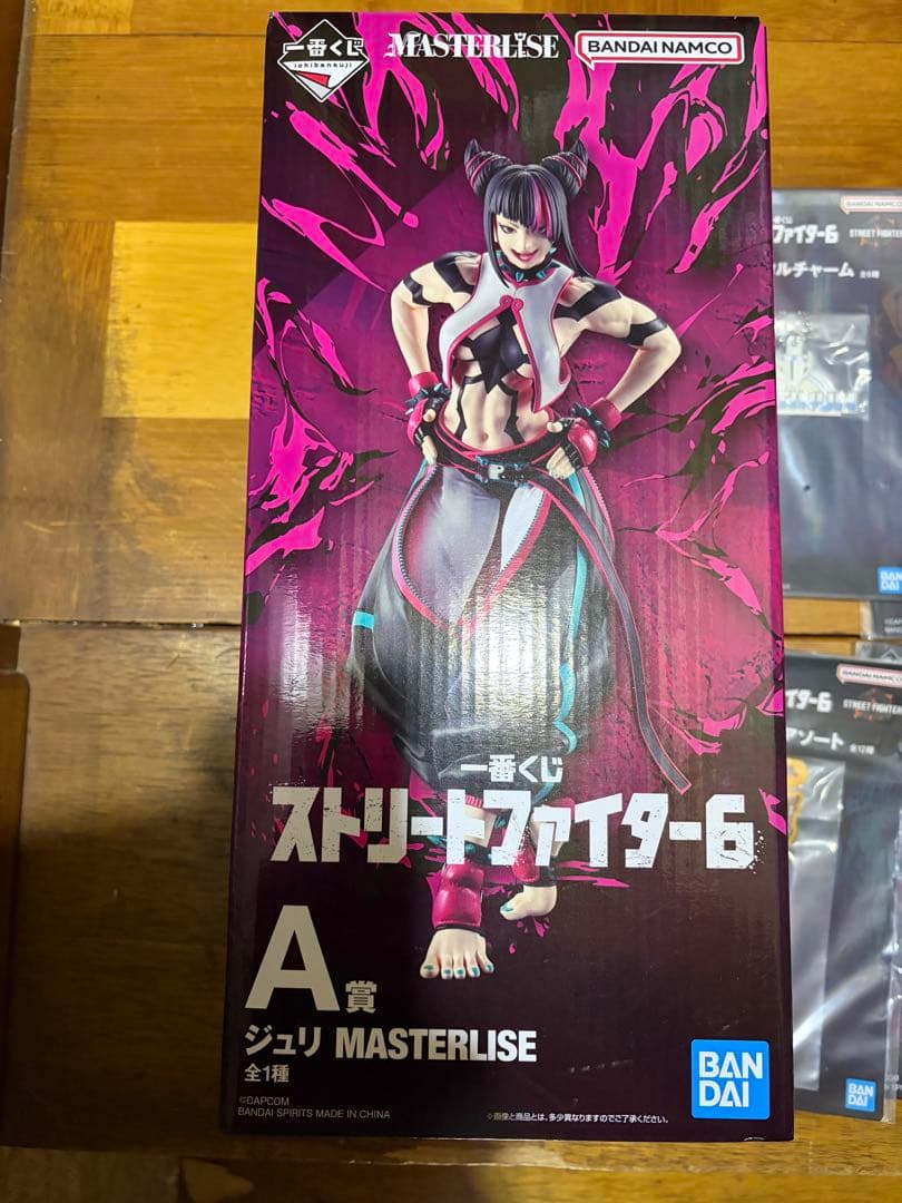 一番くじ　ストリートファイター6 A賞　ジュリ　フィギュアE賞 G賞