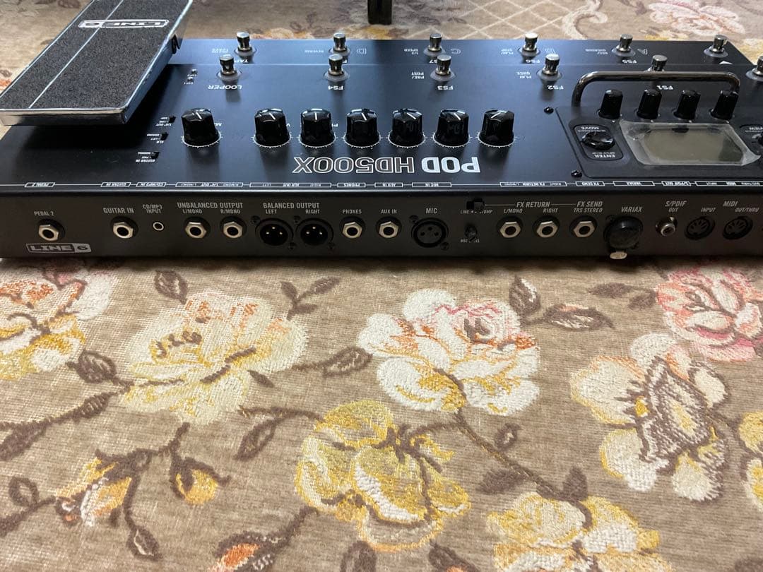 【りんご】 LINE 6 POD HD500X エフェクター（送料込み）