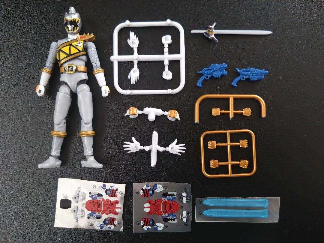 SHODO SUPER キョウリュウシルバー 獣電戦隊キョウリュウジャー
