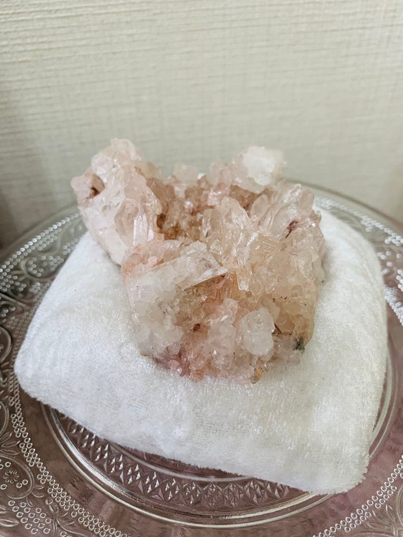 ⭐︎天然石⭐︎超レア⭐︎原石⭐︎アメリカ⭐︎コロンビア産⭐︎ピンクレムリアン⭐︎クラスター⭐︎