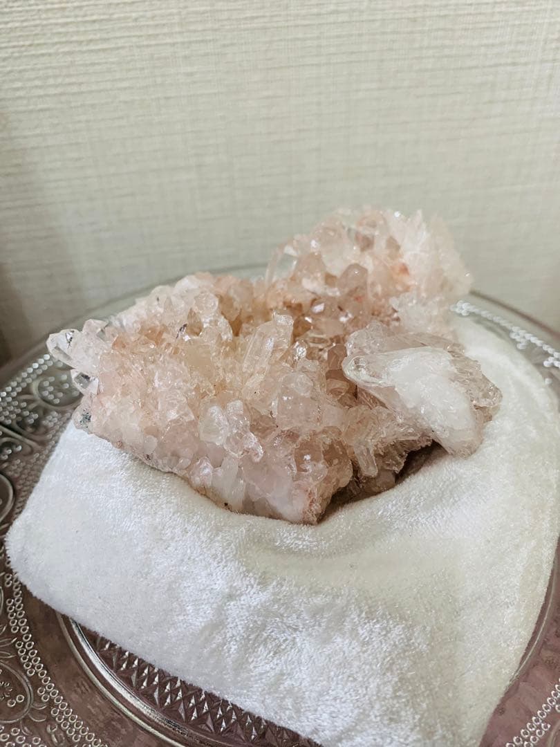 ⭐︎天然石⭐︎超レア⭐︎原石⭐︎アメリカ⭐︎コロンビア産⭐︎ピンクレムリアン⭐︎クラスター⭐︎