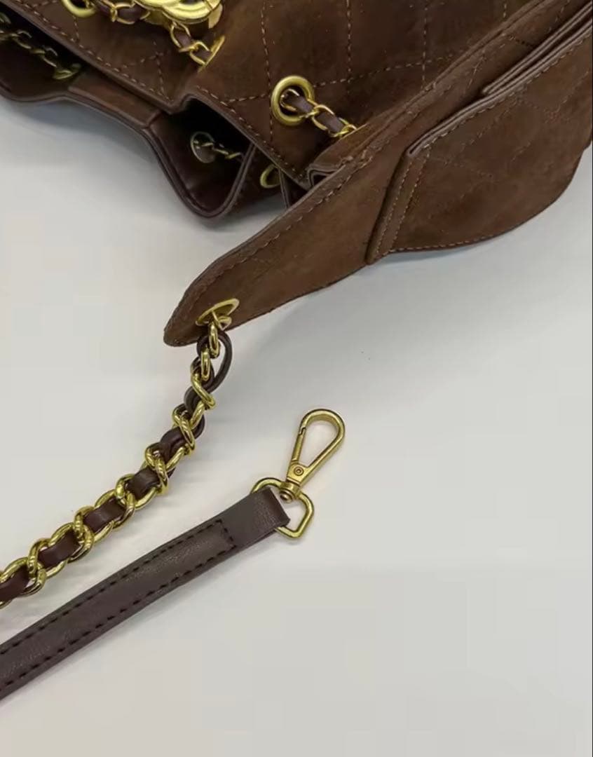 CHANEL CCホーボーバック　ブラウン　ノベルティ