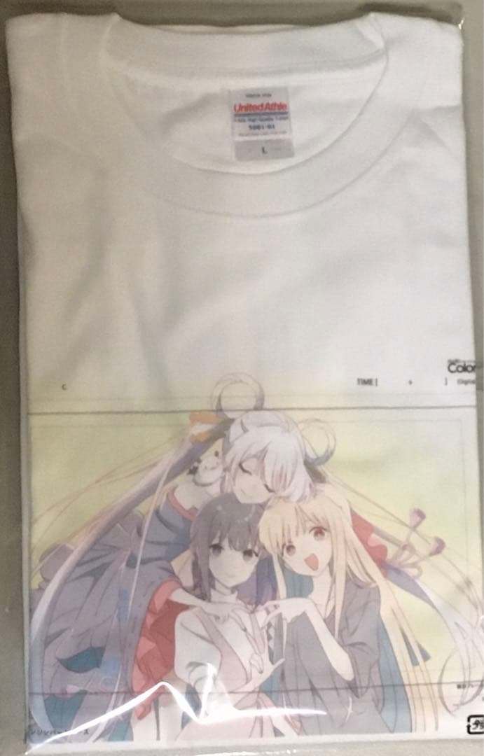 超かぐや姫！ 劇場物販 ラフ原画Tシャツ Lサイズ