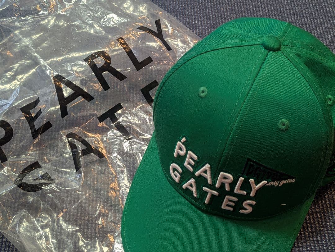 PEARLY GATES グリーンキャップ 89