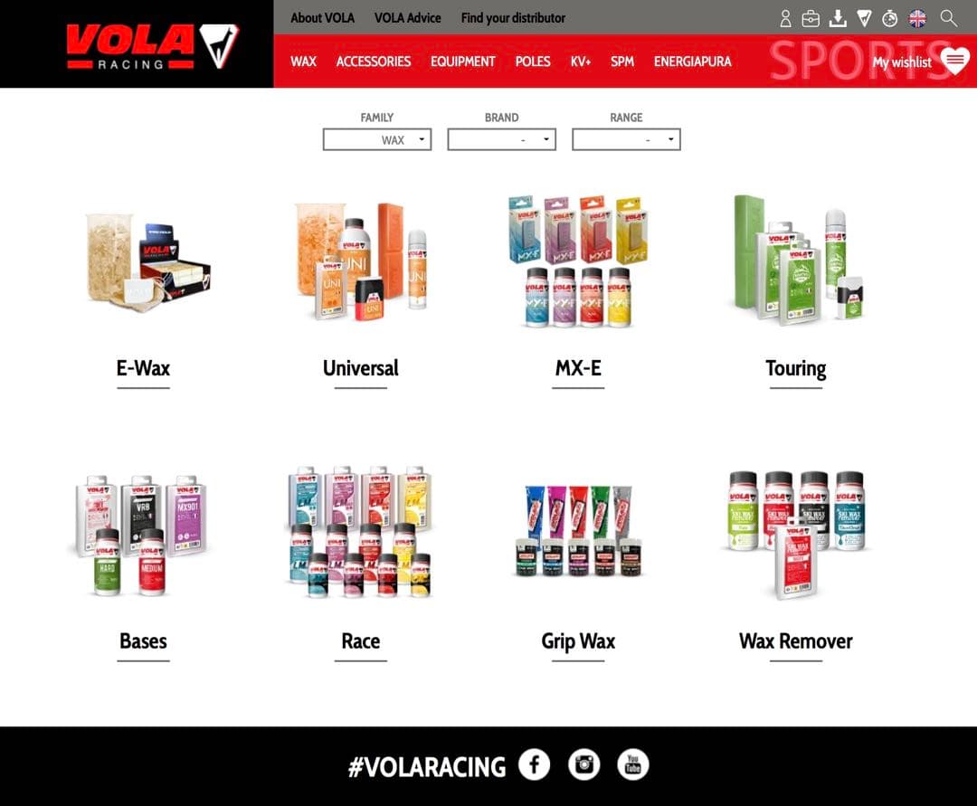 VOLA　HM RACE　リキッド　赤　250ml　swix toko lm