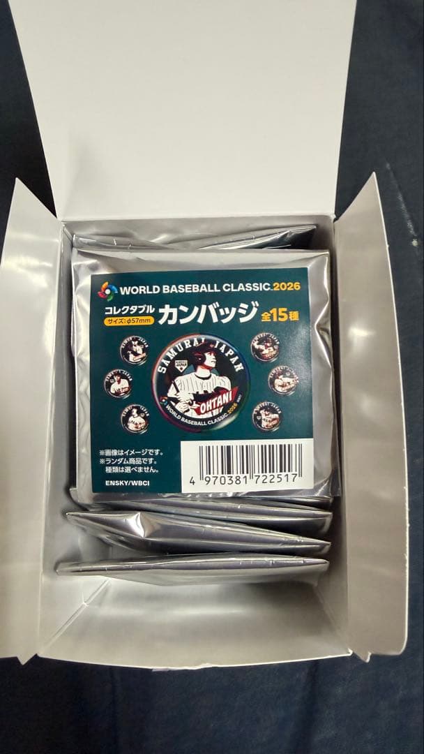 コレクタブル カンバッジ 15個入り