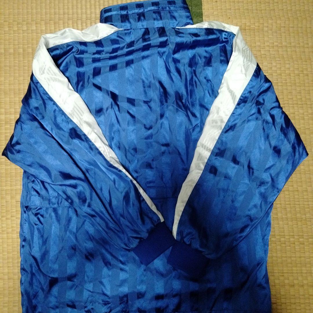 PUMA ピステ ウィンドブレーカー Lサイズ 青