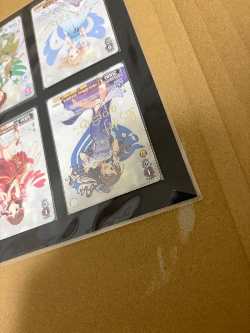トリコロールファイトアイドルマスターシリーズ 箔押しPRカード6種セット