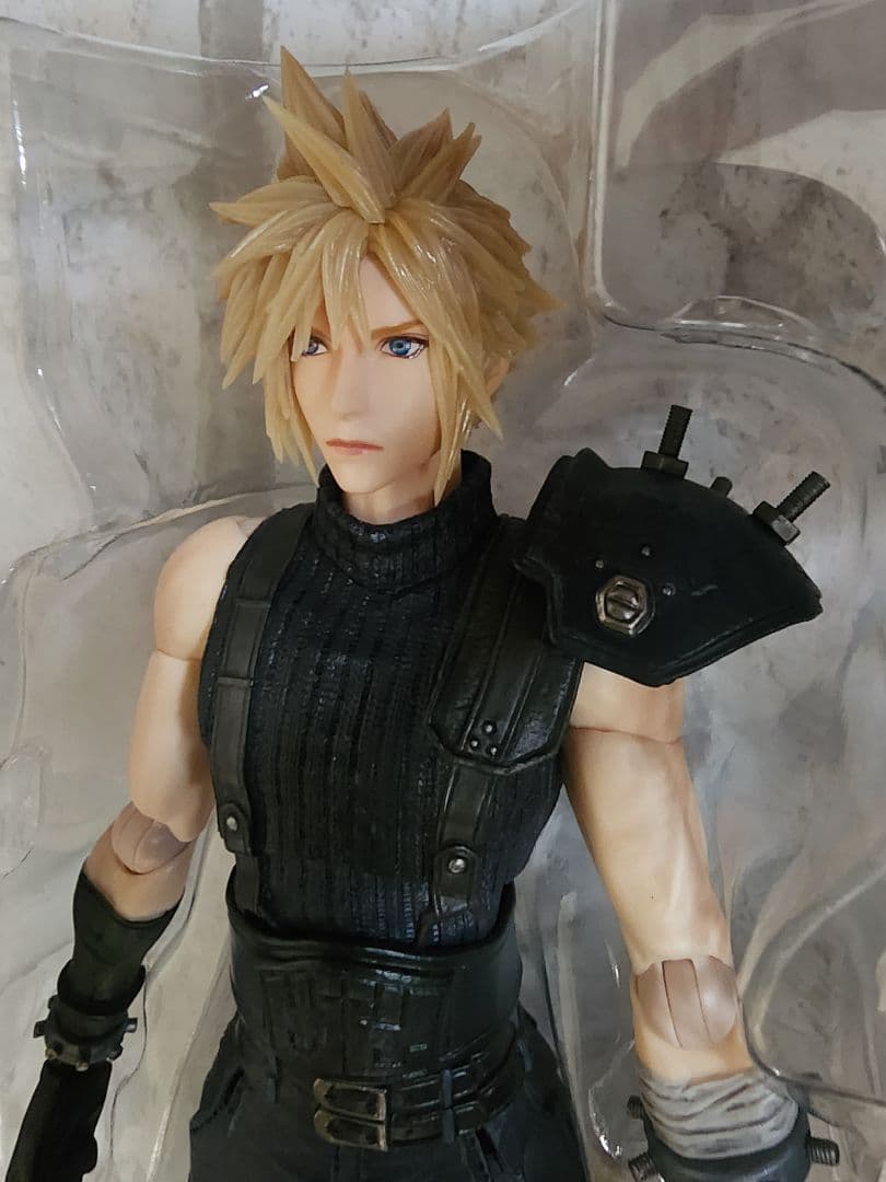 【開封済み】プレイアーツ改　クラウド、セフィロスセット