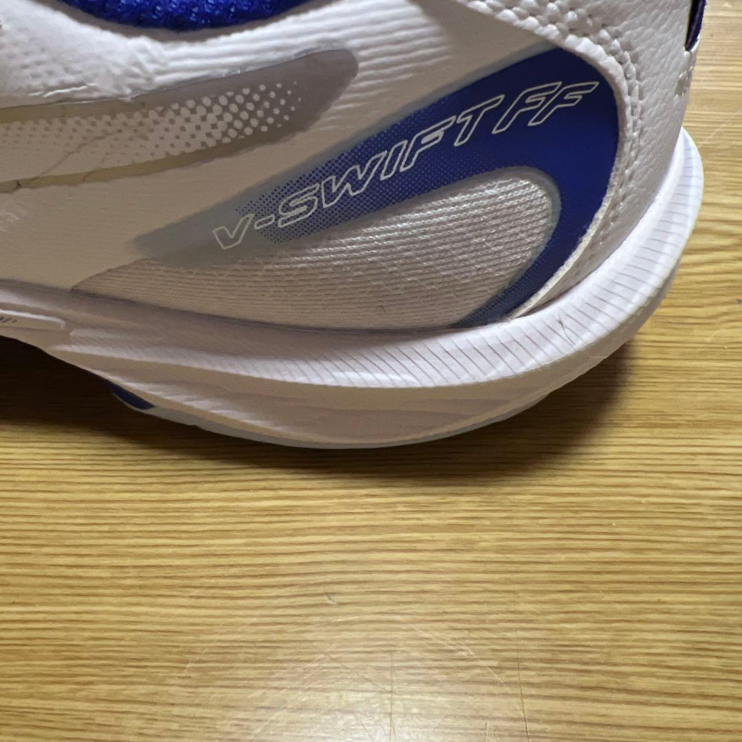 asics バレーボールシューズ V-SWIFT FFホワイト/ブルー