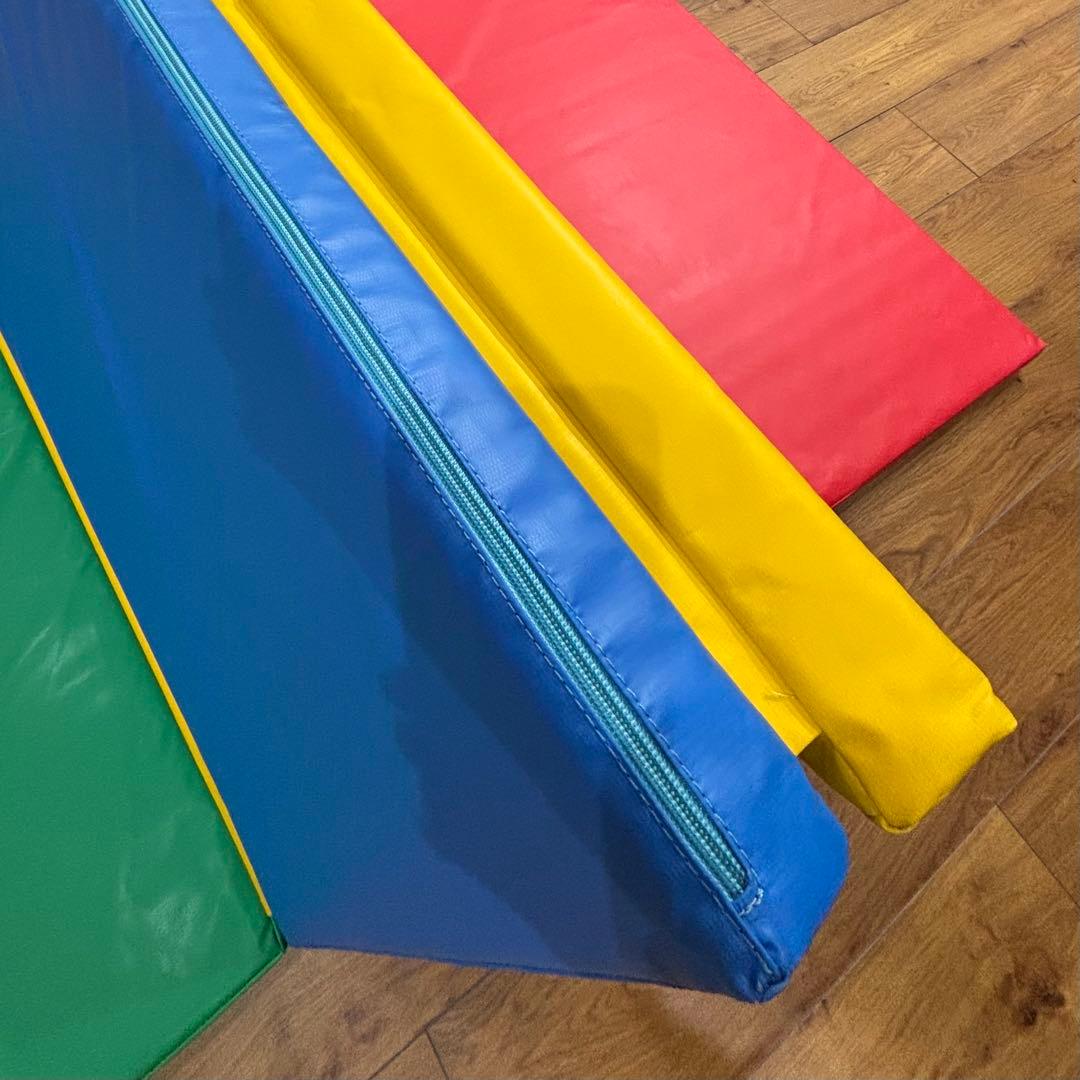 【体操教室使用】大型スポーツマット 300×120×5cm 厚手 防音対策 防水