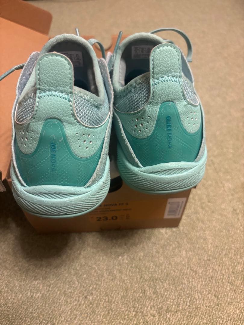 asics GLIDE NOVA FF3 ミント　23cm