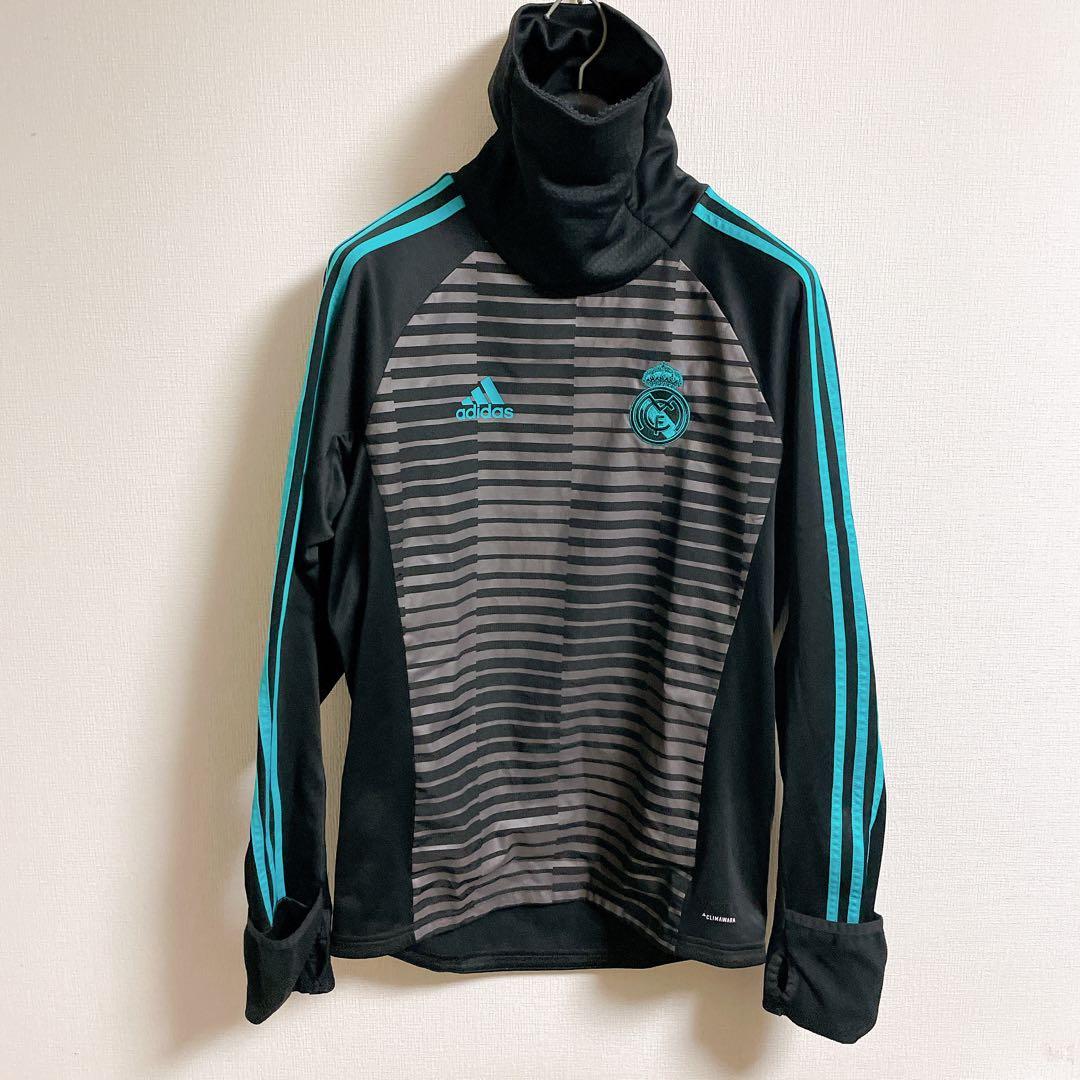 adidas レアルマドリード 17-18 プレマッチ ウォームトップ　シャツ