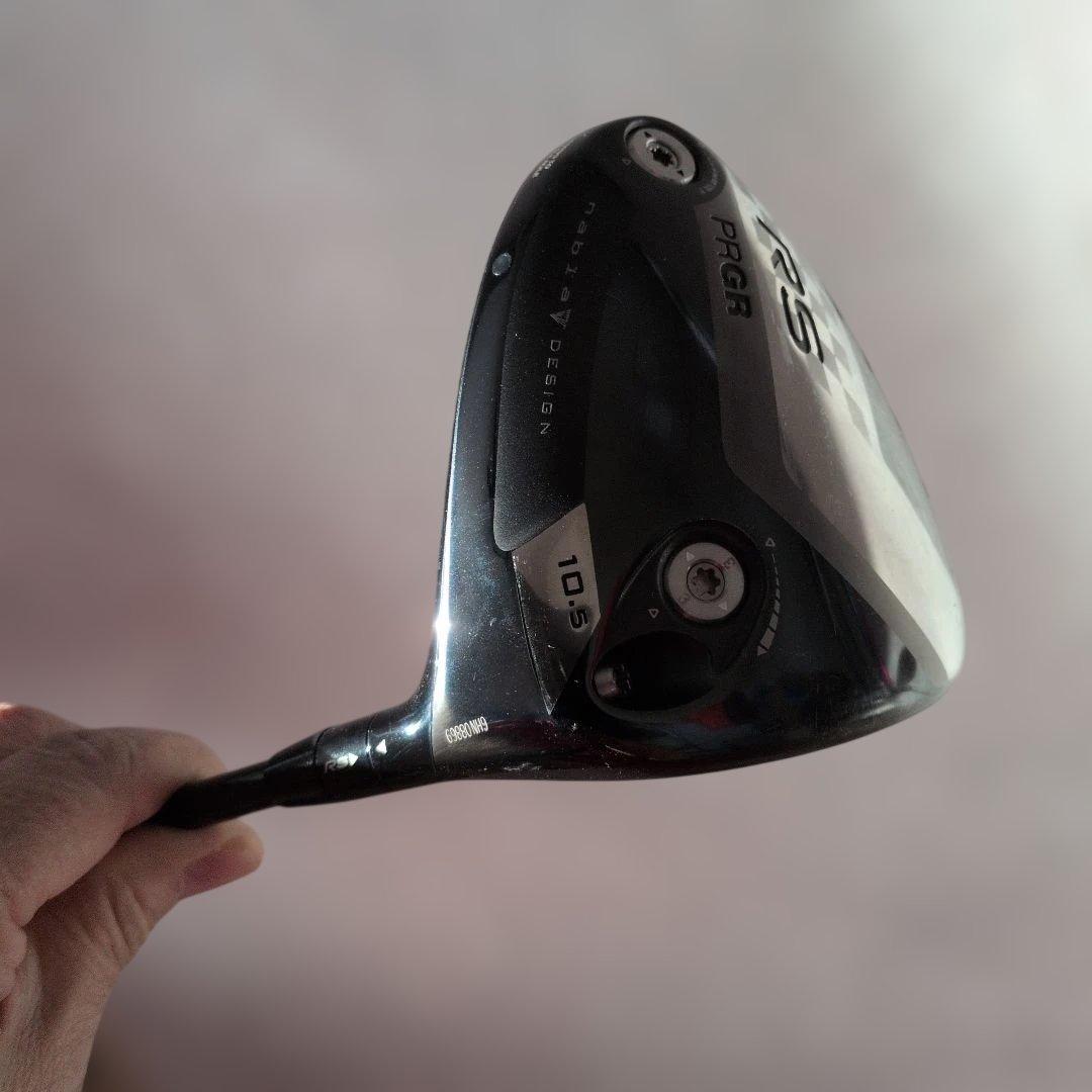 PRGR RS ドライバー 10.5度 FLEX-S。M-43iDシャフト
