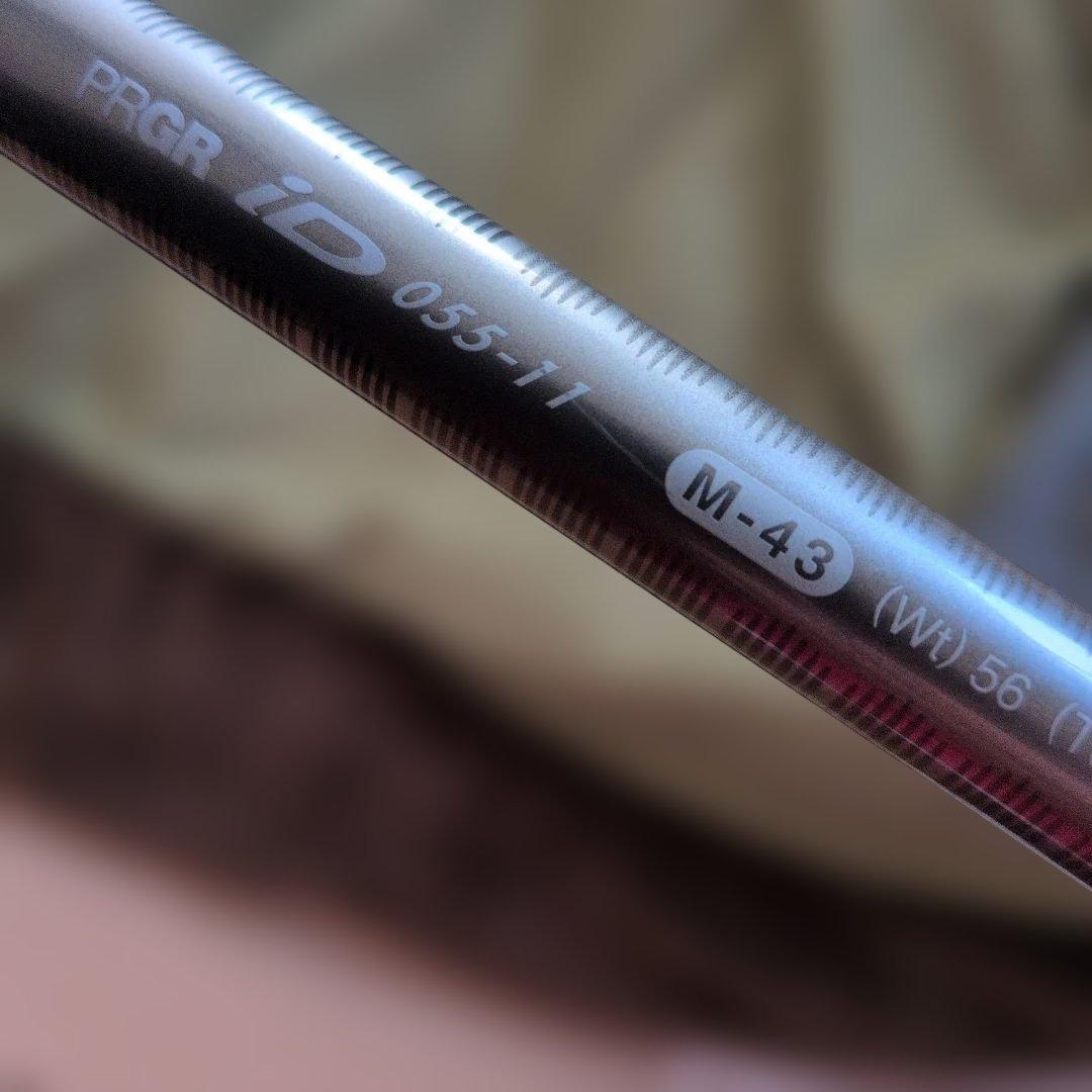 PRGR RS ドライバー 10.5度 FLEX-S。M-43iDシャフト