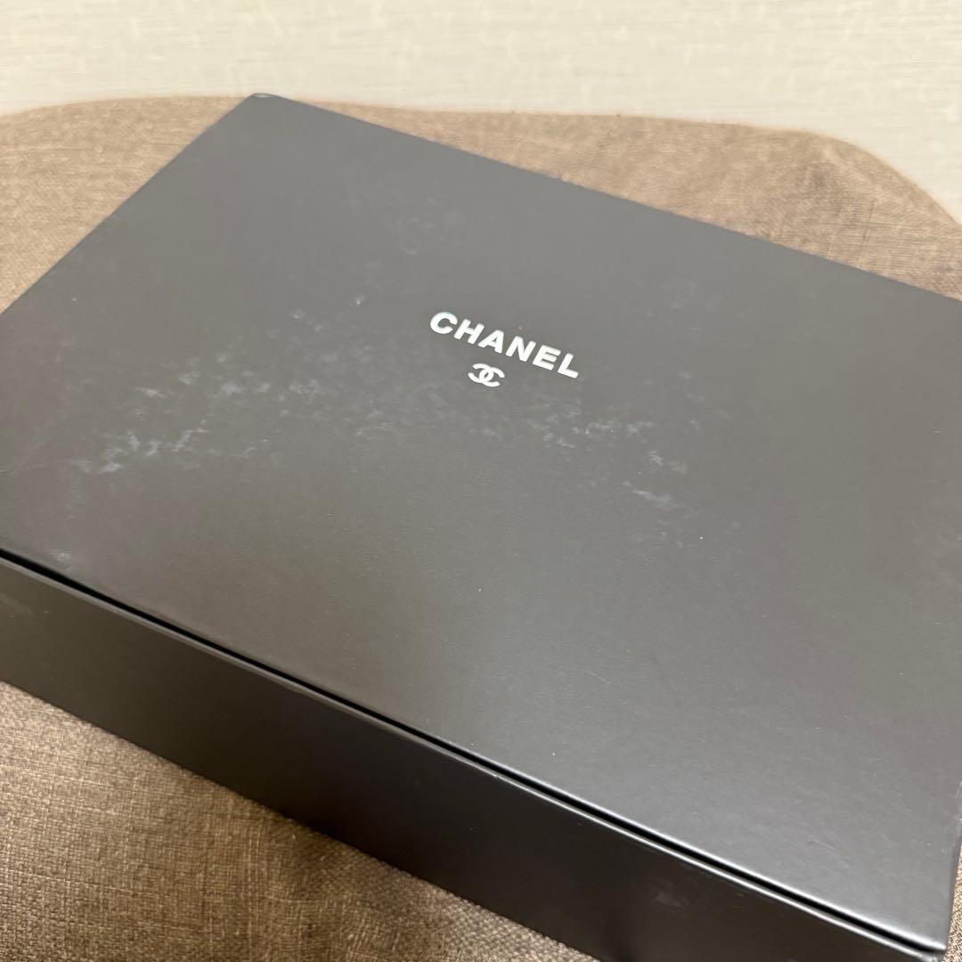CHANEL ブラック シルバー金具 ショルダーバッグ VIPギフトノベルティ