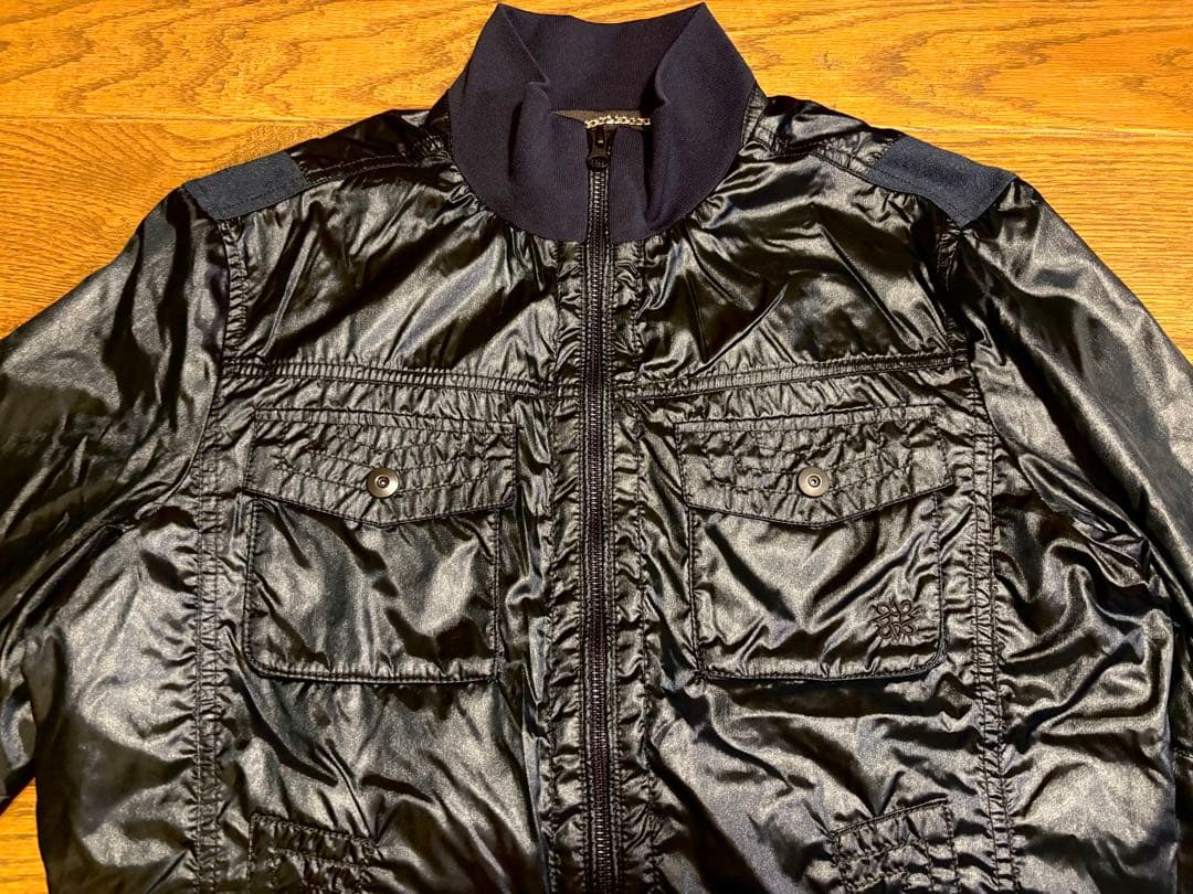 St ANDREWS /ナイロン ジップアップジャケット/SIZE:M/GOLF