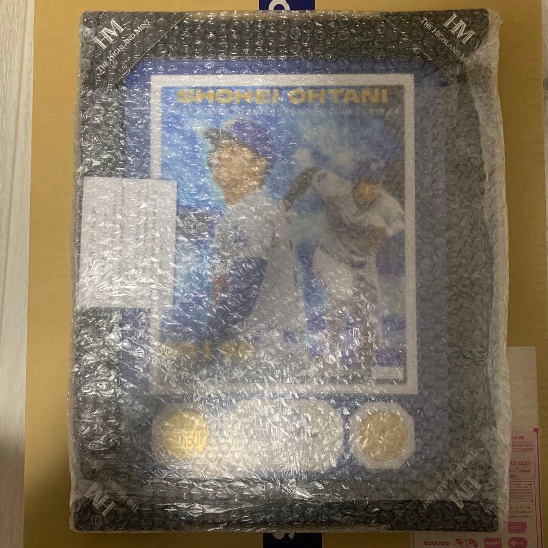 【新品】大谷翔平 ドジャース 50-50 達成記念 ダブルフォトミント