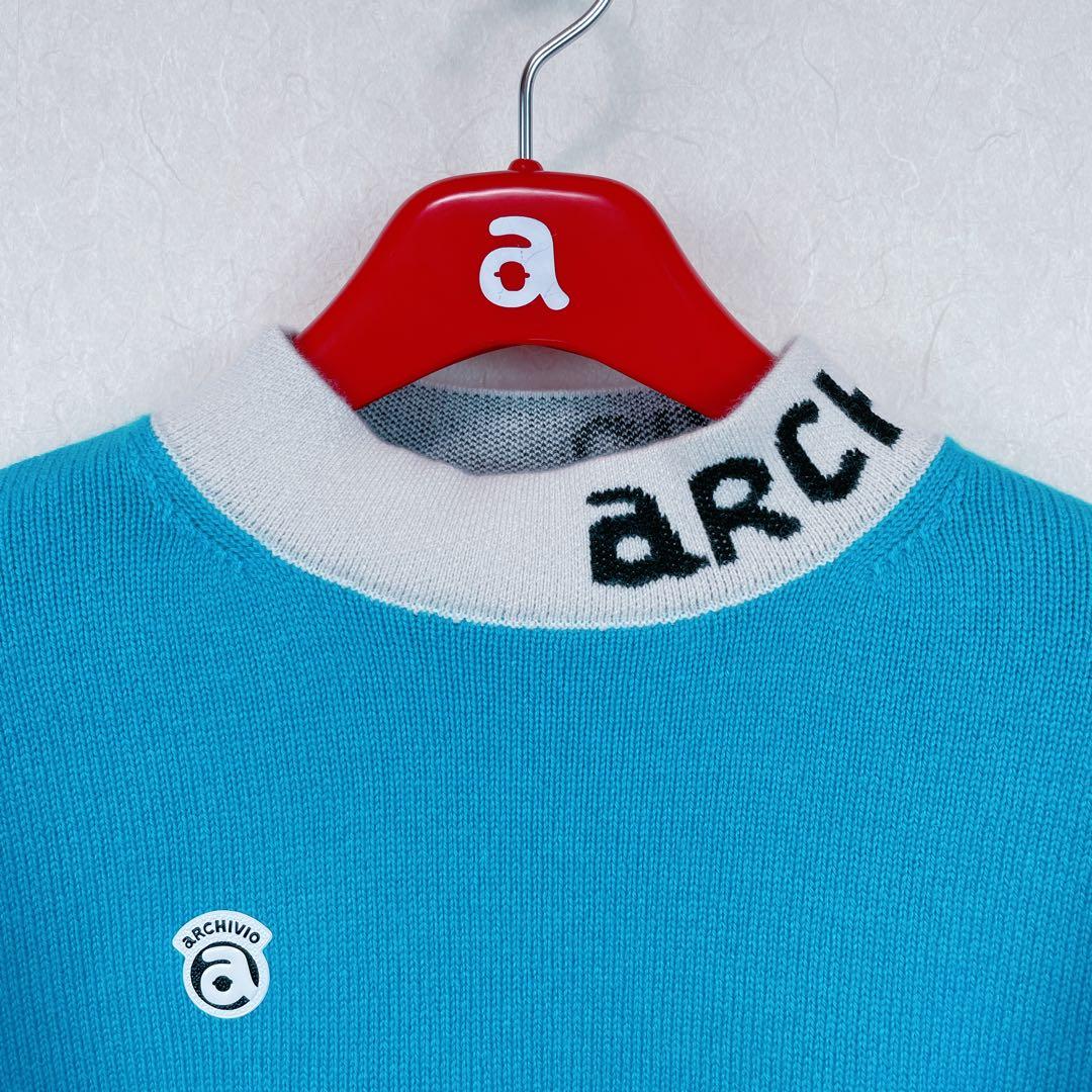 新品２４FW archivio 肉厚カシミヤ100％ハイネックセーター 38号