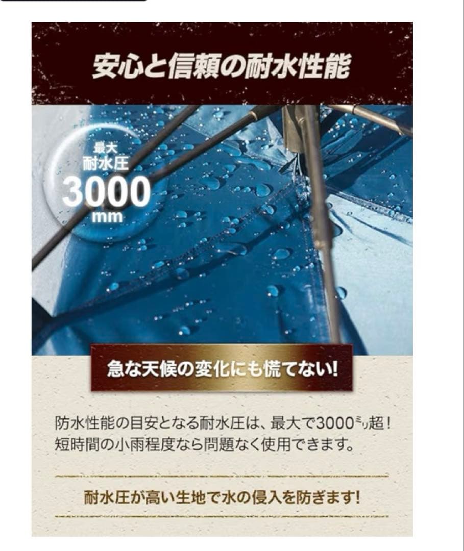 最終セール！新品モダンデコ テント＆(LOGOS)グランドシートセット