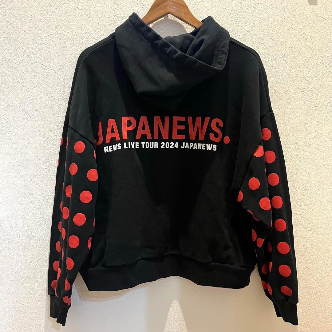 NEWS LIVE TOUR 2024 JAPANEWS パーカー 公式グッズ