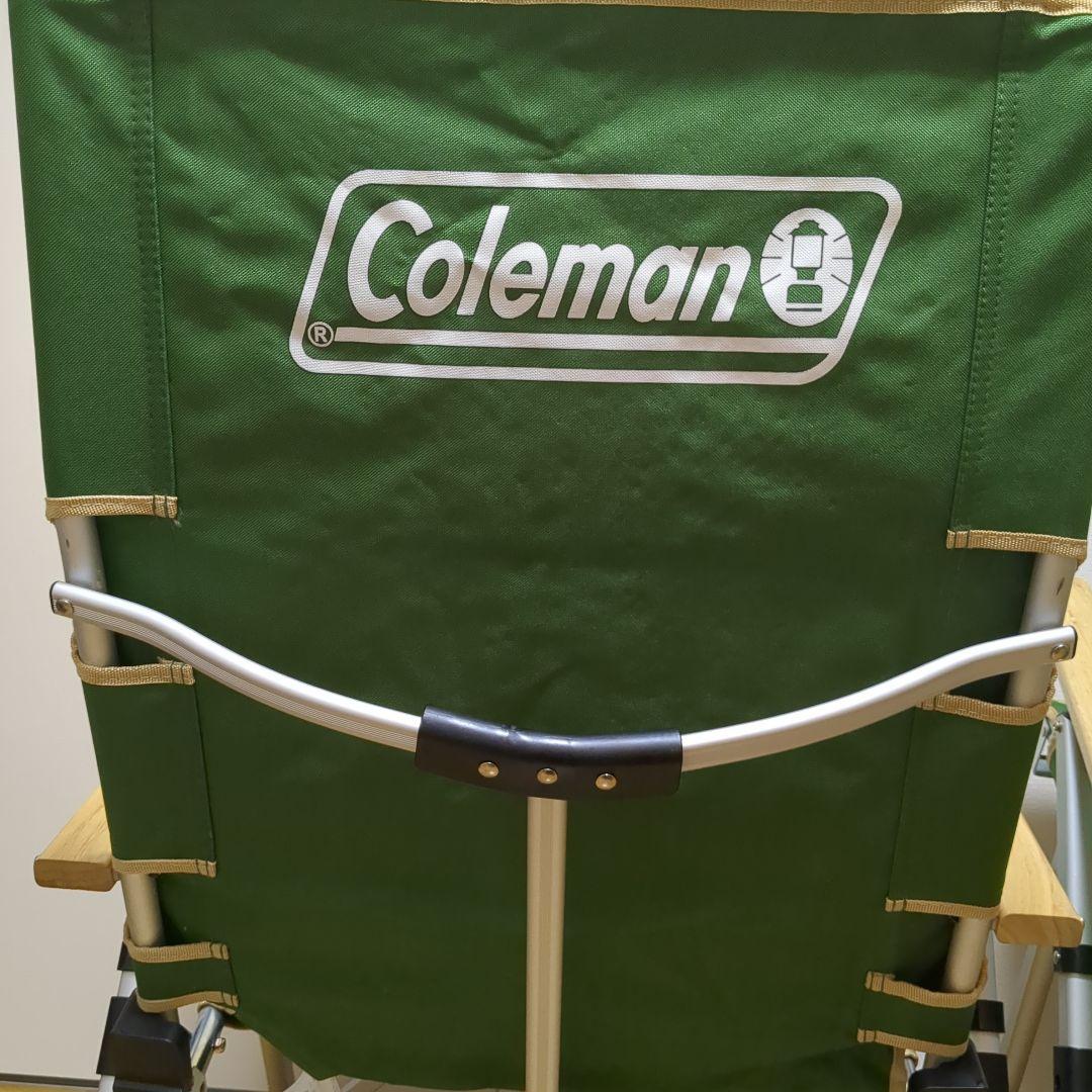 Coleman 折りたたみチェア 緑 2脚セット