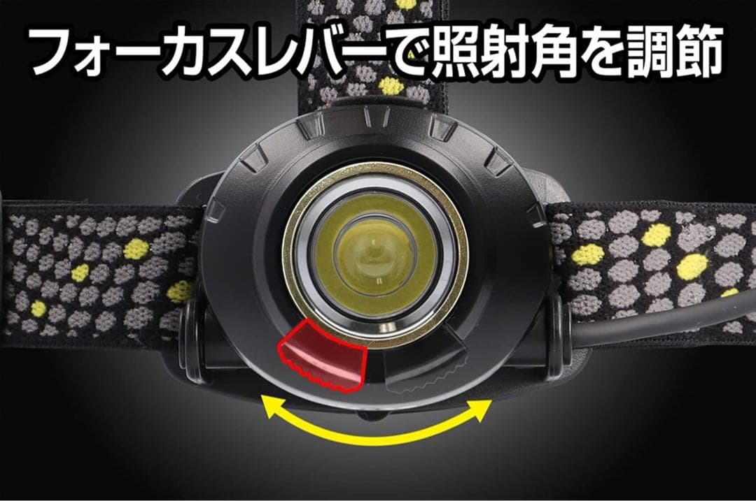 GENTOS LEDヘッドランプ 高輝度600ルーメン