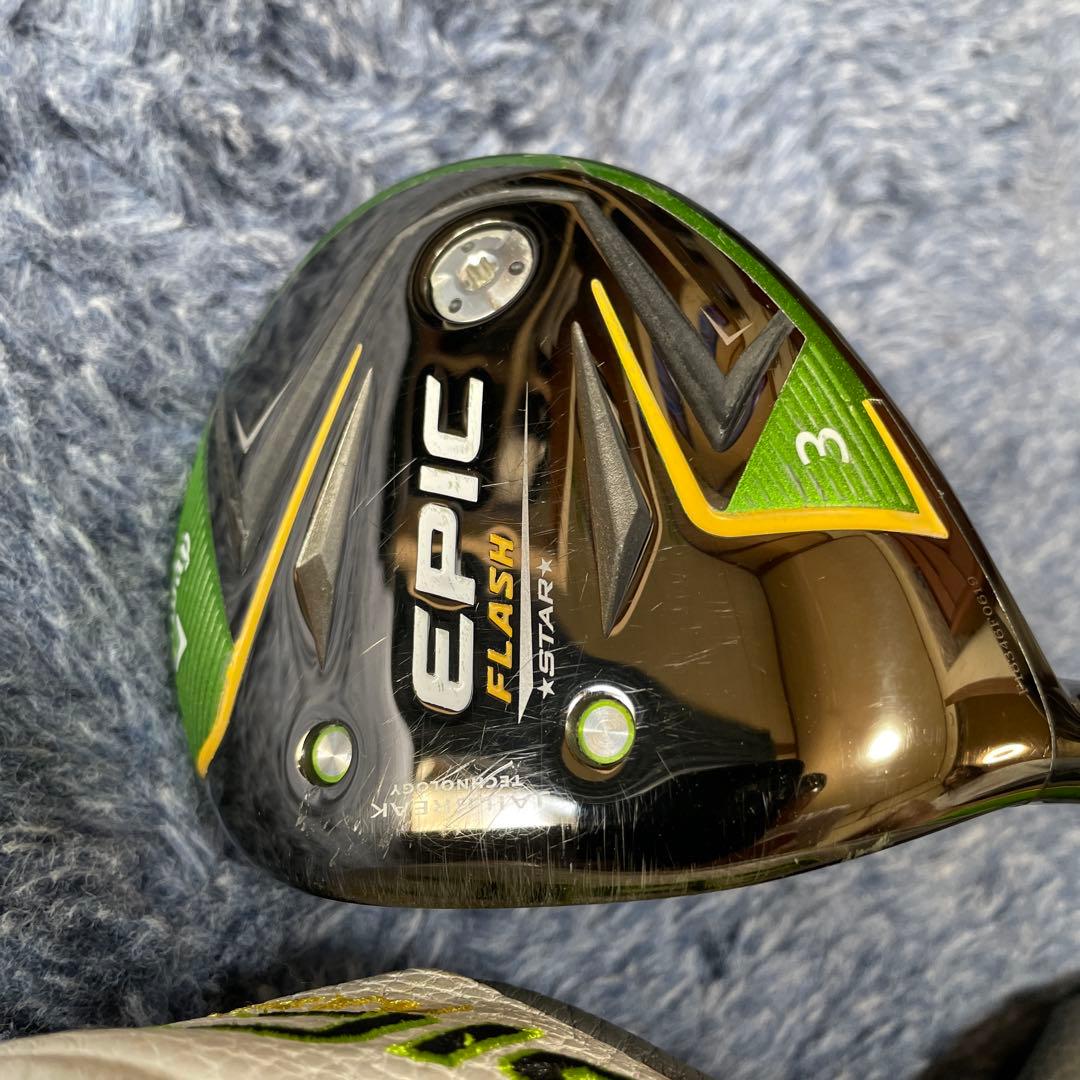 Callaway Epic Flash キャロウェイ 3w レフティー