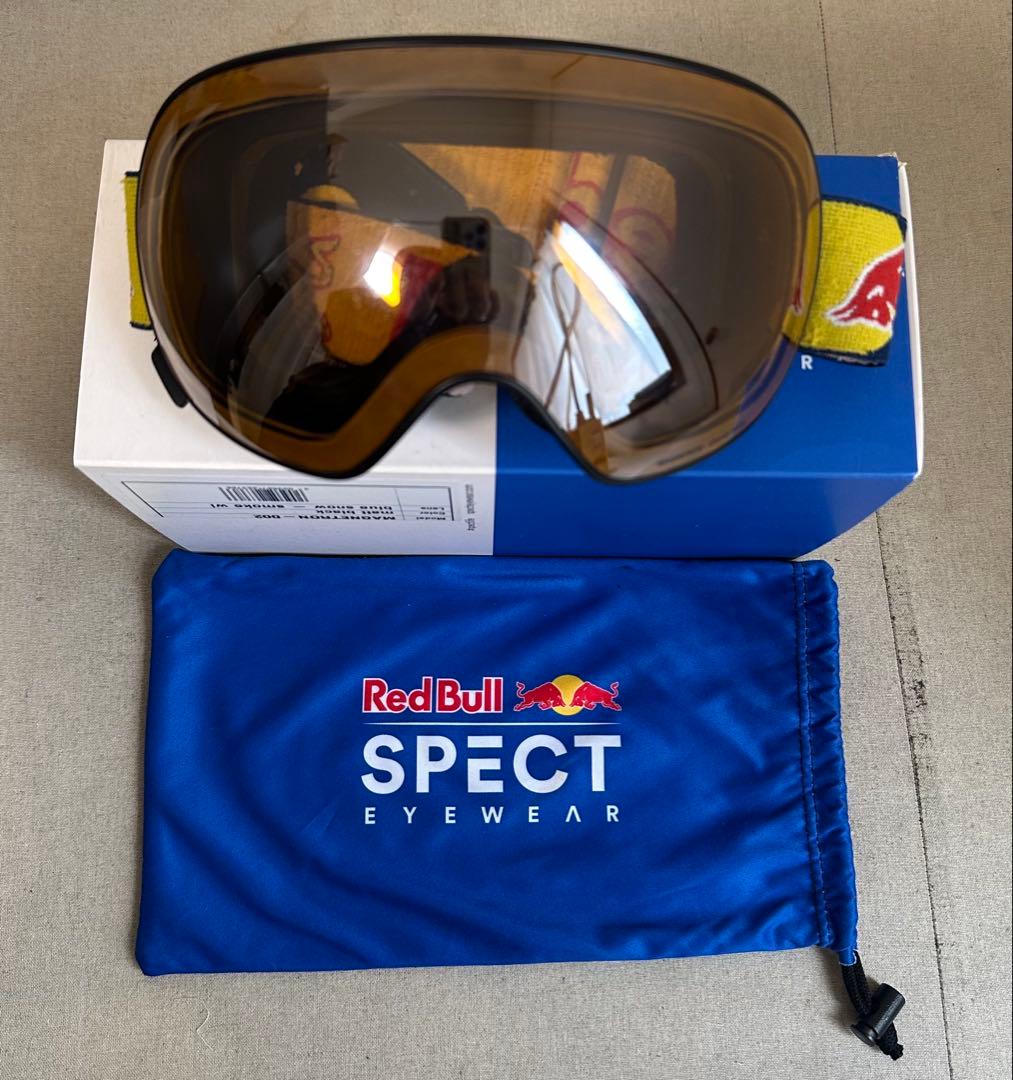 【海外限定希少】Red Bull レッドブル スノーゴーグル SPECT コラボ