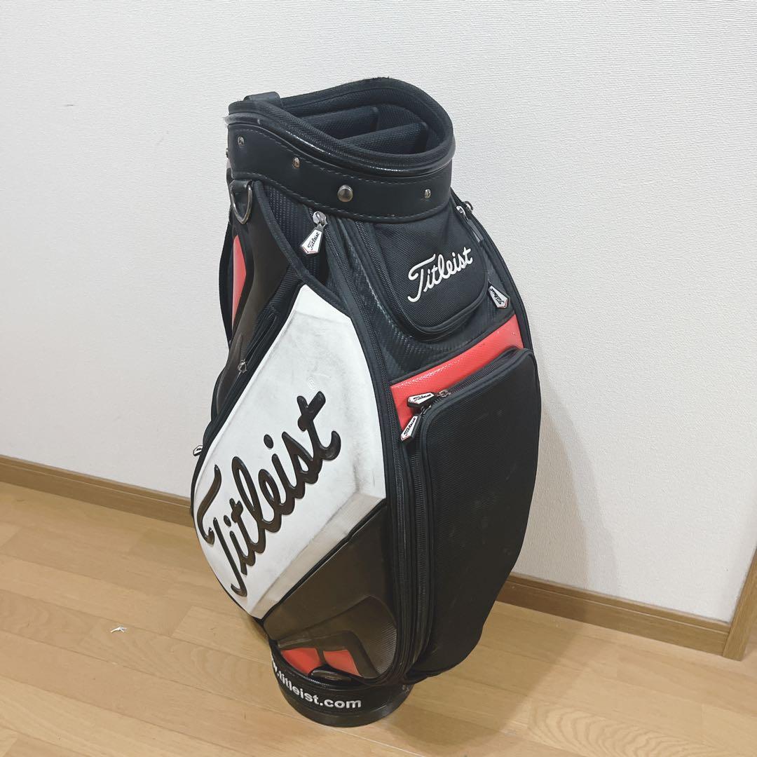 K329 Titleist タイトリスト キャディバッグ ３点式 フード無し