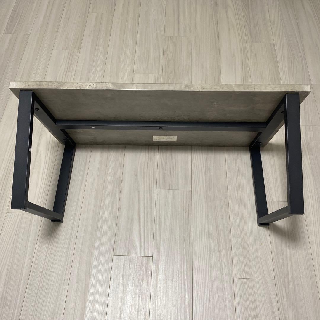 荻原　センターテーブル　大理石風 約90cm x 50cm