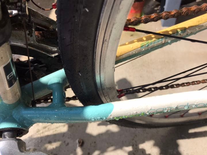 Bianchi 自転車本体　部品取り
